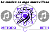 Logo Método Beth, La música es algo maravilloso