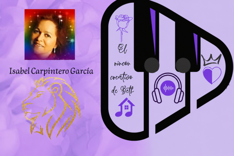 Banner del canal de YouTube El rincón creativo de Beth con Isabel Carpintero García, música y creatividad